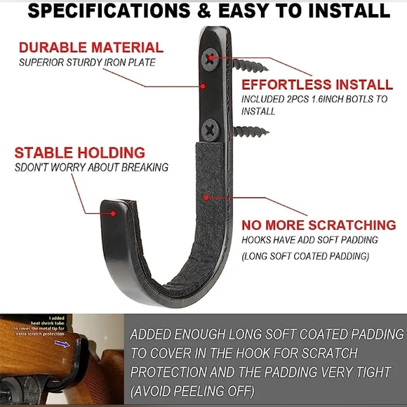 Gun hangers NWOT - Picture 4 of 6